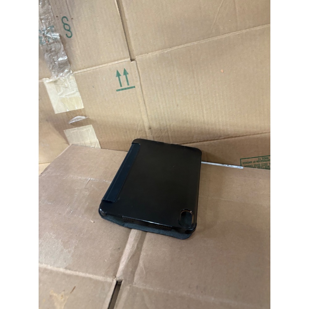 Black iPad mini Smart Case Folio Trifold Stand Cover with Translucent Back Shell - Picture 3 of 3